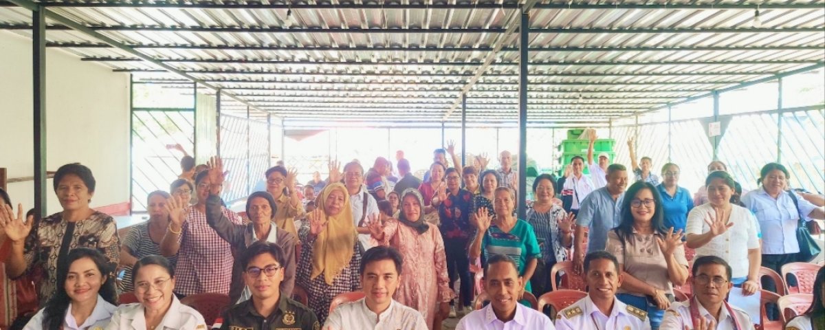 Kepala Seksi Intelijen (Kasi Intel) Kejaksaan Negeri Kota Kupang Gelar Sosialisasi Penerangan Hukum di Kelurahan Kelapa Lima