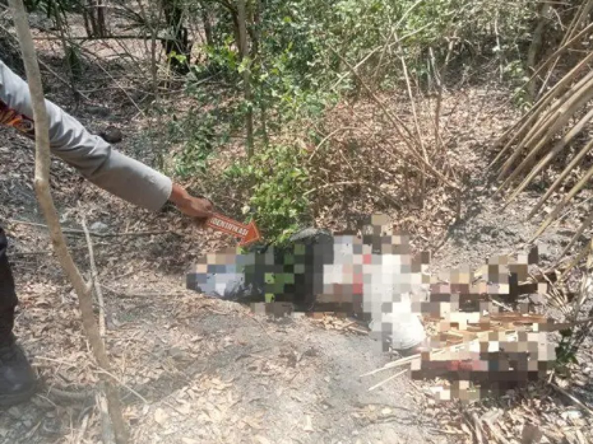 Lansia di Kupang ditemukan tak bernyawa dalam hutan. (Dok Polres Kupang)