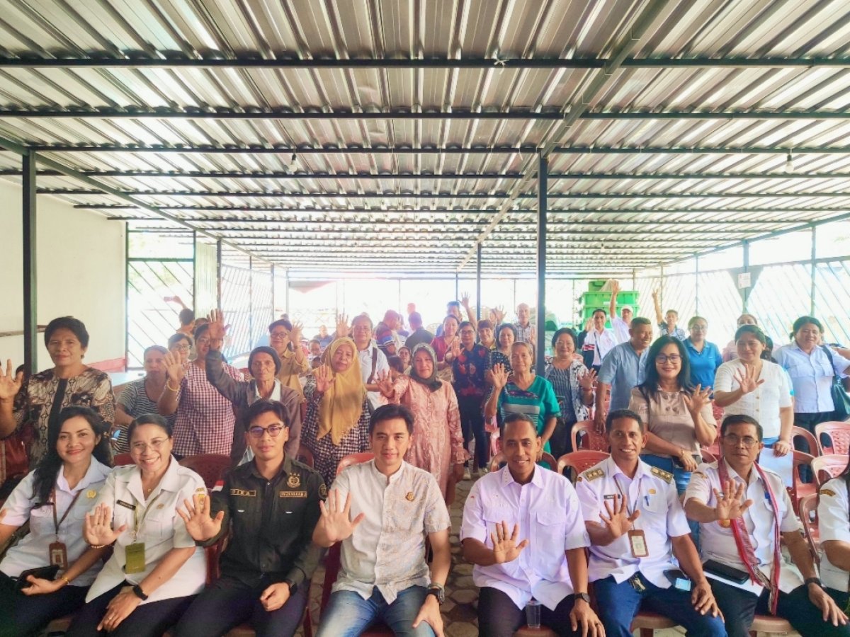 Kepala Seksi Intelijen (Kasi Intel) Kejaksaan Negeri Kota Kupang Gelar Sosialisasi Penerangan Hukum di Kelurahan Kelapa Lima