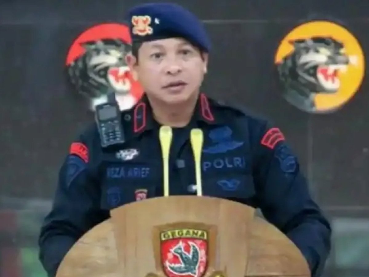 Irjen Pol Reza Arief Dewanto jabat Kapolda NTT. (Dok Pasukan Gegana)