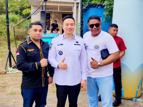 Kegiatan Jalan Sehat yang dibuka secara resmi oleh Wali Kota Kupang, Dr. Christian Widodo, bersama Ketua Garuda Kota Kupang, Jimmy Ratu